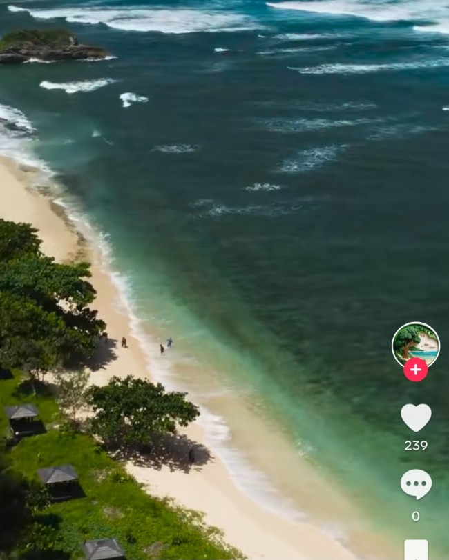 Pantai Tanjung Penyu Mas Tempat Berburu Sunset Baru Di Malang Batu Times