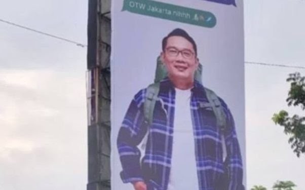 Setelah Baliho Kini Viral Foto Ridwan Kamil Dan Heru Budi Maju Di