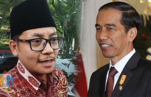 Ilustrasi, Wali Kota Malang, Sutiaji dan Presiden Joko Widodo