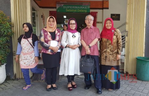 Kunjungan Deputi Kelembagaan Kementerian Koperasi dan UKM Untung Tri Basuki ke Koperasi SBW. (Foto: Untari for MalangTIMES)