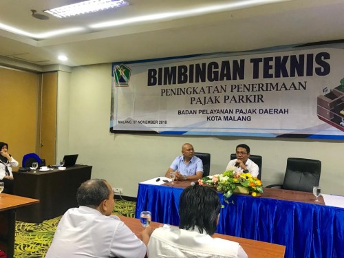 Kegiatan Bimtek Penerimaan Pajak Daerah di Hotel Savana pada hari terakhir pelaksanaan, Rabu (7/11). (Foto: BP2D Kota Malang for MalangTIMES)