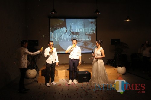 Acara launching Bateeq Lounge di Hotel Atria Malang. (Foto: Nurlayla Ratri/MalangTIMES)