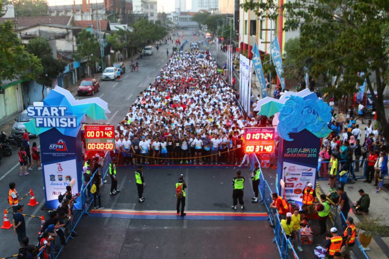 Surabaya Marathon tahun 2018 lalu
