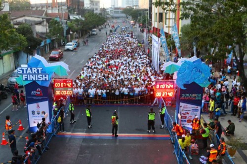 Surabaya Marathon tahun 2018 lalu