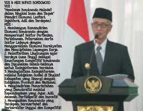 Bupati Salwa dengan Visi Bondowoso Melesat (Foto:Indra Setiawan/BondowosoTIMES)