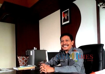 Kepala DPKPCK Kabupaten Malang Wahyu Hidayat optimistis semua persiapan telah sesuai rencana dan siap gelar gala-dinner peserta Akkopsi di Pendapa Agung Kabupaten Malang. (Nana)