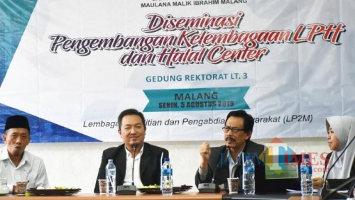 Diseminasi Pengembangan Kelembagaan: Lembaga Pemeriksa Halal. (Foto: Humas)