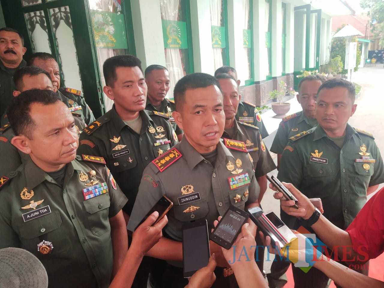 Kunjungan Kerja Danrem 083 / BDJ ke Kodim 0823 Situbondo (Foto: Heru Hartanto/Situbondo TIMES