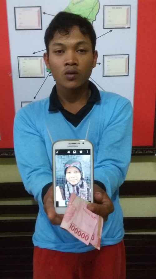Pelaku Rizal dan BB diamankan polisi