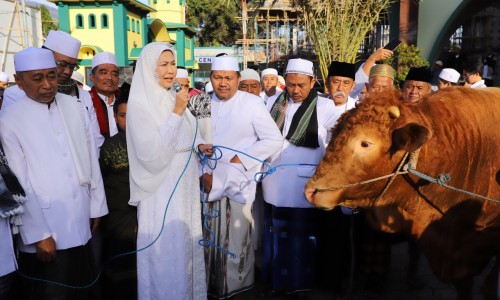 Lestarikan Tradisi, Wali Kota Rutin Berkurban di Masjid An-Nur Batu