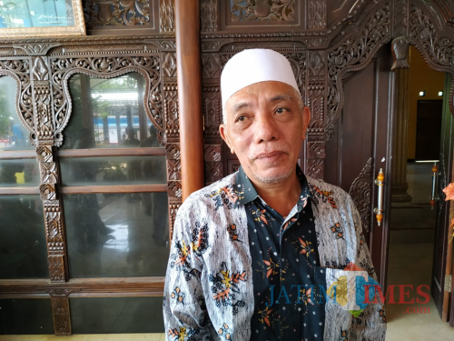KH Muhammad Damanhuri Ketua MUI Kecamatan Campurdarat (Foto Anang Basso / TulungagungTIMES)