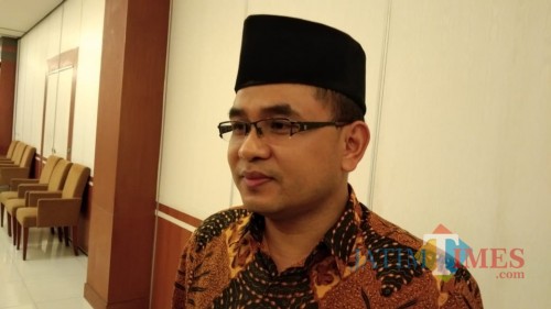 ketua KPU Tulungagung, Mustofa (foto : Joko Pramono/JatimTIMES)