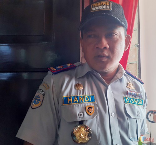 Kepala Dishub Kota Malang, Handi Priyanto (Arifina Cahyanti Firdausi/MalangTIMES)