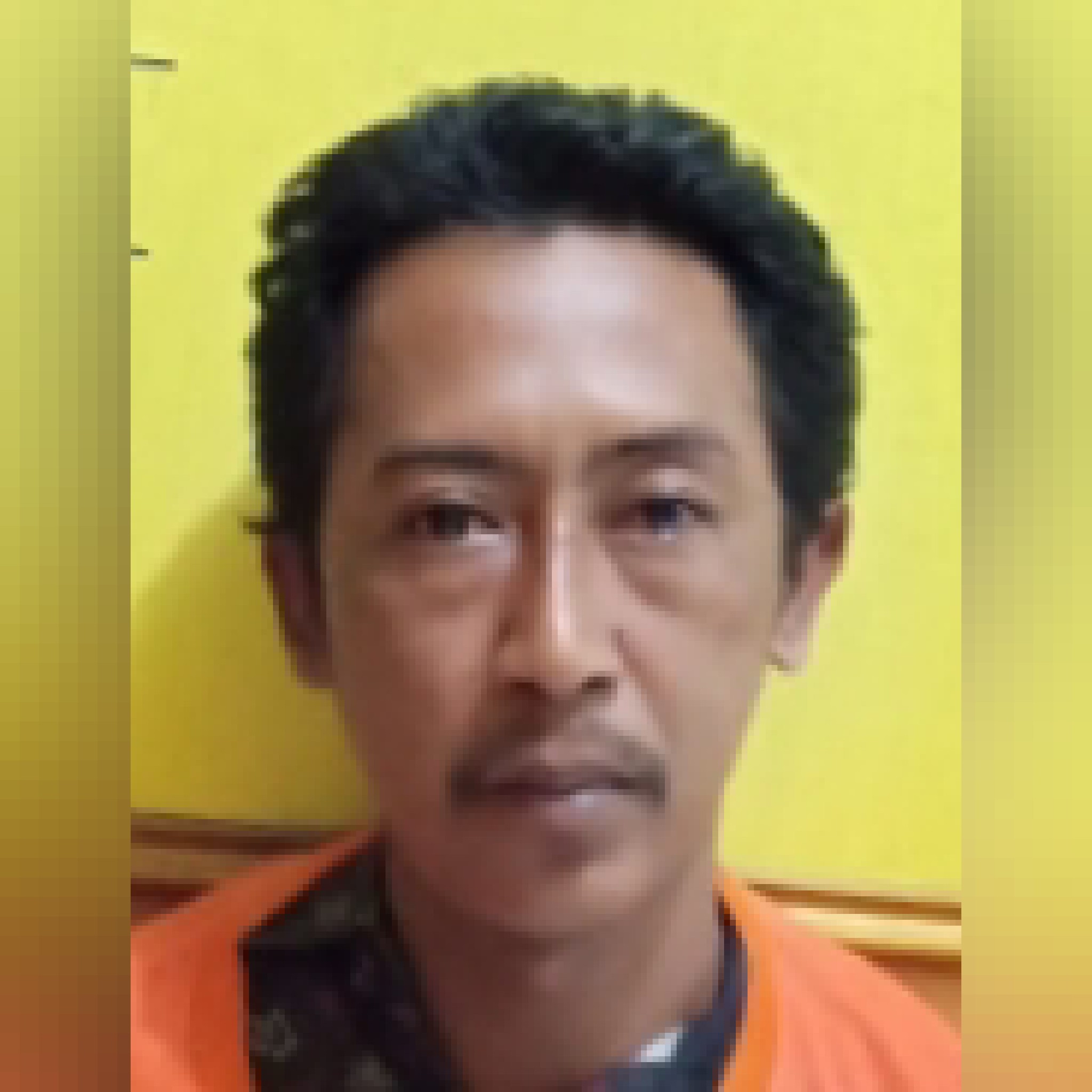 Tersangka Agus Supriyadi alias Kaka, kini meringkuk di tahanan Polsek Kota Banyuwangi