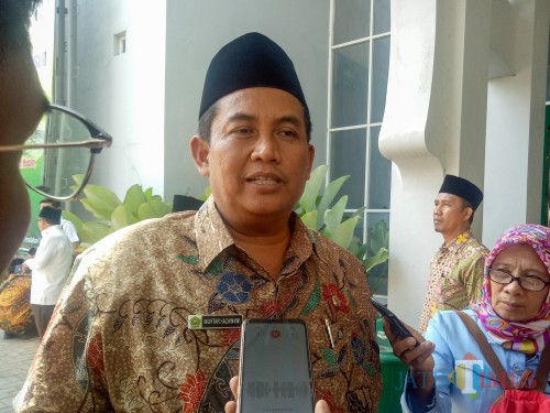 Kepala Kantor Kementerian Agama (Kemenag) Kota Malang, Mukhtar Hazawawi. (Foto: Imarotul Izzah/MalangTIMES)