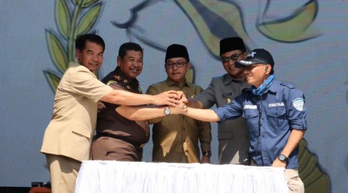 Kegiatan launching SPPT PBB Perkotaan Kota Malang pada awal tahun 2019 lalu. (Foto: Dokumen MalangTIMES)