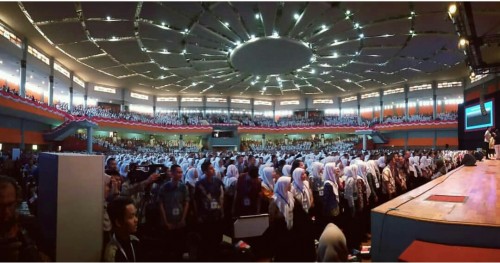 PKKMB UM di Graha Cakrawala. (Source: akun Instagram @mahasiswaum)