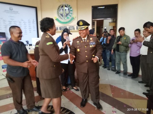 Kajari Kota Malang, Amran Lakoni (Anggara Sudiongko/MalangTIMES)