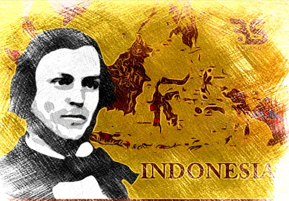 Ilustrasi Logan sang penemu nama atau istilah Indonesia. (Ist)
