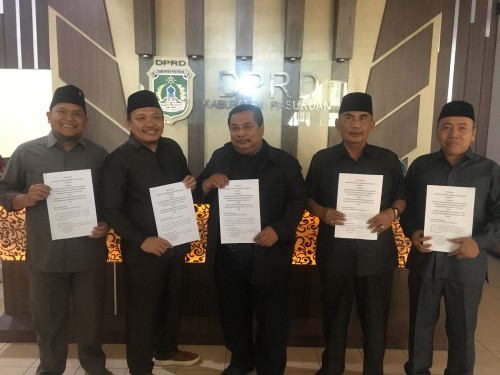 Pimpinan fraksi di DPRD Kabupaten Pasuruan