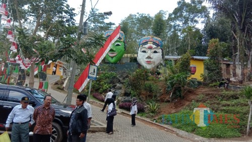Suasana Kampung Topeng (Pipit Anggraeni/MalangTIMES).