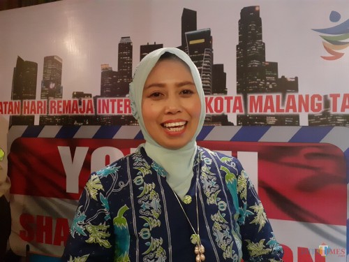 Kasi Kesehatan Keluarga dan Gizi Masyarakat Dinkes Kota Malang, Meifta Eti Winindar, SST, MM (Arifina Cahyanti Firdausi/MalangTIMES)