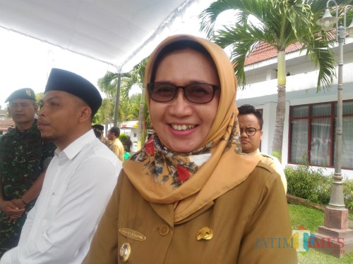 Wakil Bupati Lumajang Ir. Indah Amperawati (Foto : Moch. R. Abdul Fatah / Jatim TIMES)
