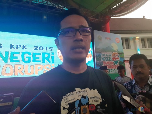 Juru Bicara (Jubir) KPK, Febri Diansyah (Arifina Cahyanti Firdausi/MalangTIMES)