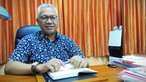 Prof. Candra Fajri Ananda saat ditemui di Universitas Brawijaya (UB) Malang.