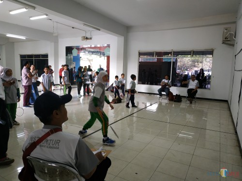Suasana seleksi yang dilakukan di Stadion Gajayana (Hendra Saputra)