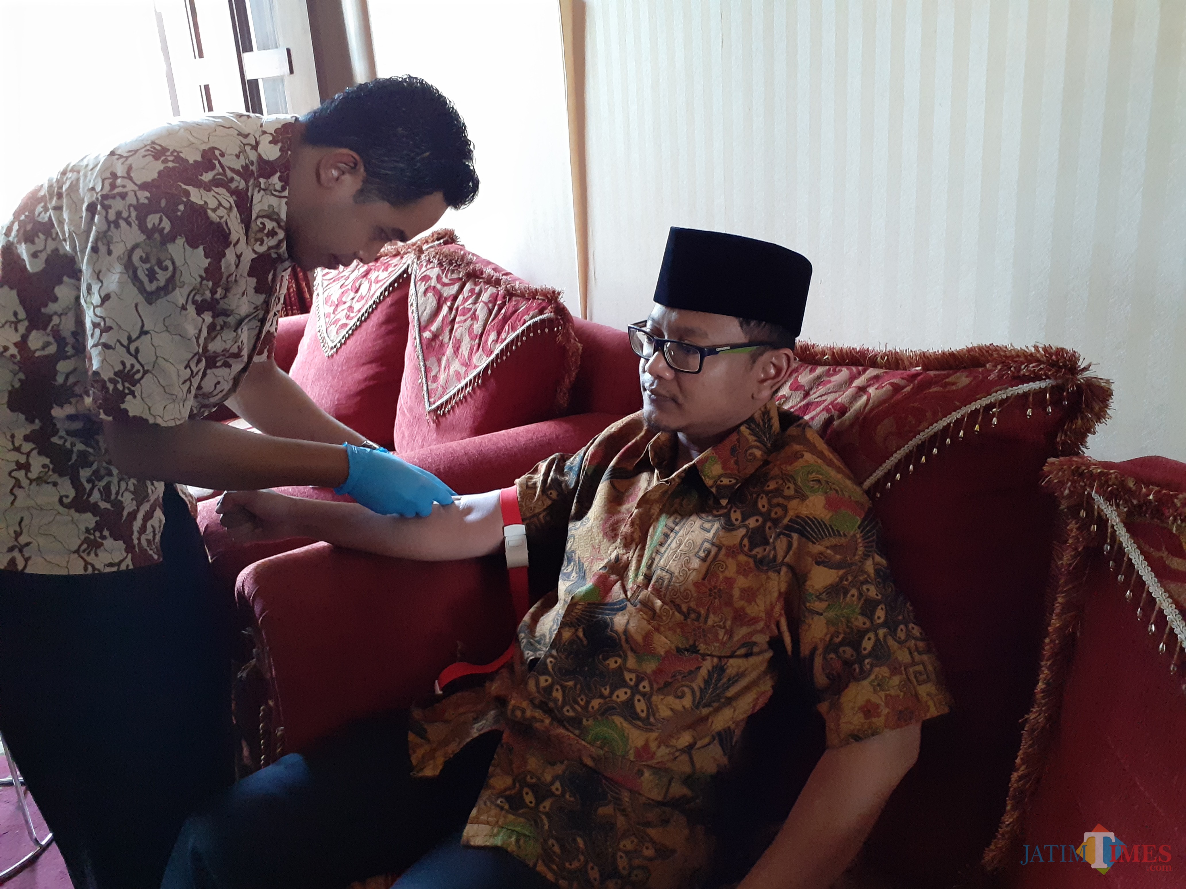 Suasana general check up anggota DPRD Kota Malang, Jumat (11/10).(Arifina Cahyanti Firdausi/MalangTIMES)