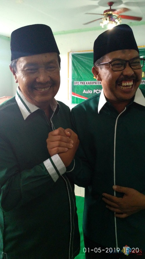 Foto Muhlis/ Ketua DPRD H. Ahmad Dafir dan ketua komisi 1, Tohari/Muhlis