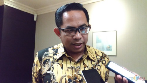 Kepala OJK Malang, Sugiarto Kasmuri (Pipit Anggraeni/MalangTIMES).