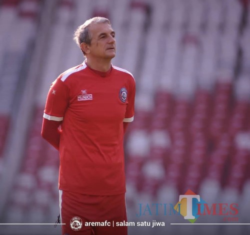 Pelatih Kepala Arema FC, Milomir Seslija (official Arema FC)