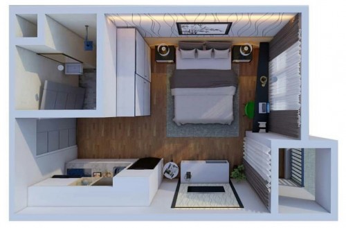 Unit Studio Terluas Apartemen The Kalindra Promo Cicilan DP Rp 1 Juta-an, Mau?