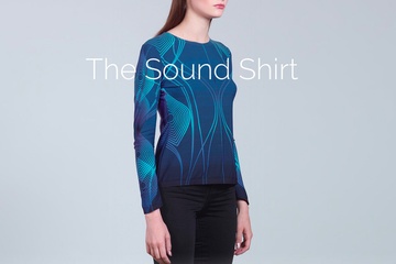 Sound Shirt, baju khusus tunarungu untuk mendengarkan musik. (Foto: Istimewa)
