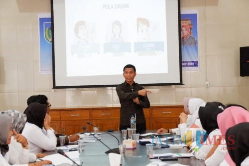 Semua OPD dilingkungan Pemkab Kediri mengikuti acara Public Speaking. (eko Arif s /JatimTimes)