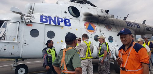 Helikopter miliki BNPB.
