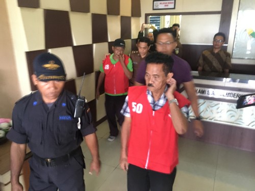 Dua tersangka korupsi TKD Bulusari
