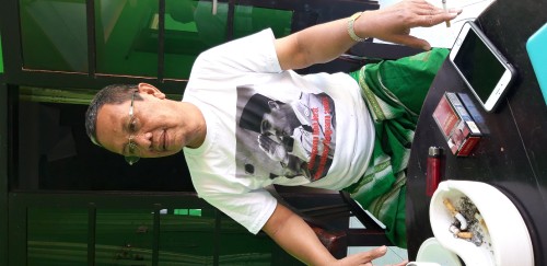 Ketua DPRD Bondowoso H Ahmad Dafir dan Ketua Komisi 1 Tohari. (Muhlis)