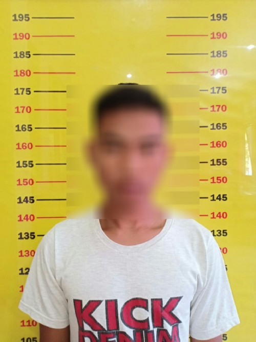 Tersangka FMA, pelaku penganiayaan yang kini diamankan Polisi