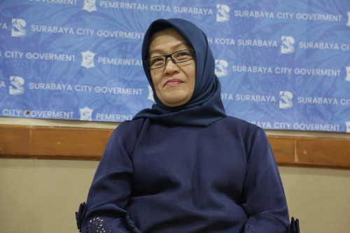 Kepala Dinas Kesehatan (Dinkes) Kota Surabaya Febria Rachmanita.