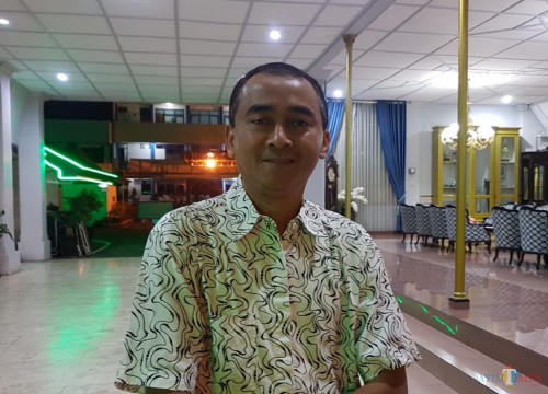 Kepala BKPSDM Kabupaten Malang Nurman Ramdansyah saat ditemui awak media terkait jumlah kuota CPNS. (Foto : Ashaq Lupito / MalangTIMES)