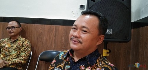 Kepala Dinas Perumahan Kawasan Permukiman dan Sumber Daya Air Tulungagung Anang Pratistianto. (foto : Joko Pramono/Jatim Times)