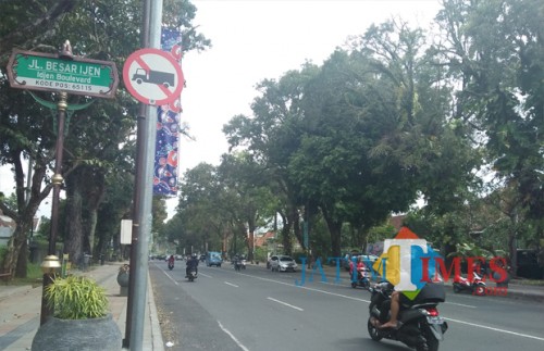 Kawasan Jalan Ijen yang masuk KTL (Doc MalangTIMES)