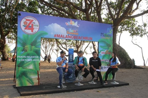 Malang Beach Run, Salah Satu event Yang Digelar Dinas Pariwisata dan kebudayaan kabupaten Malang Belum Lama Ini (Foto Instagram Disparbud Kabupaten Malang)
