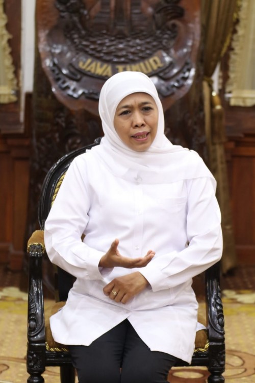 Gubernur Jatim Khofifah