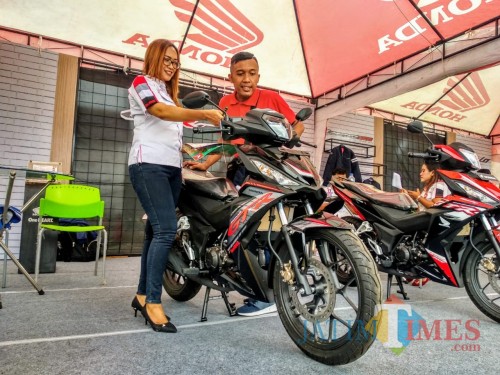 New Supra GTR dikenalkan dalam Festival Honda 2019 di Blitar.(Foto : Malik Naharul/BlitarTIMES)