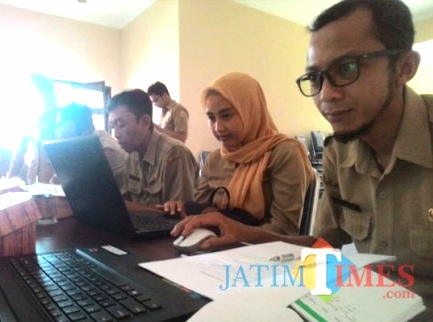 Pelatihan untuk PPID desa di tahun lalu, dimana Diskominfo akan kembali membuat sistem informasi desa tahun depan (Nana)