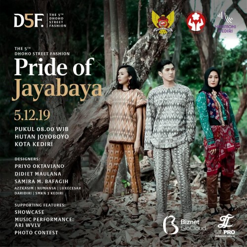 The 5th Dhoho Street Fashion "Pride of Jayabaya". (Flayer: Istimewa)